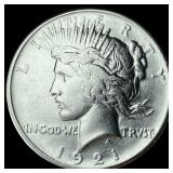 1921 Silver Peace Dollar UNCIRCULATED
