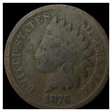 1876 Indian Head Cent LIGHTLY CIRCULATED