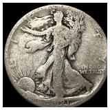 1921-S Silver Walking Liberty Half Dollar  NICELY