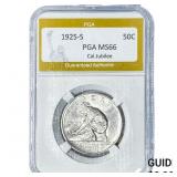 1925-S Jubilee Half Dollar PGA MS66