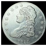 1834 Capped Bust Half Dollar CLOSELY  UNCIRCULATE