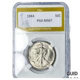 1944 Walking Liberty Half Dollar PGA MS67