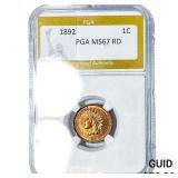 1892 Indian Head Cent PGA MS67RD