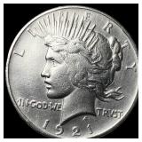 1921 Silver Peace Dollar UNCIRCULATED