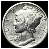 1917-D Silver Mercury Dime UNCIRCULATED