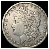 1880 Morgan Silver Dollar CLOSELY UNCIRCULATED