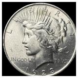 1923 Peace Silver Dollar CHOICE BU