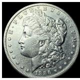 1886-S Morgan Silver Dollar CLOSELY  UNCIRCULATED