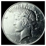 1927 Silver Peace Dollar UNCIRCULATED