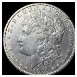 1901-S Silver Morgan Dollar NEARLY UNCIRCULATED