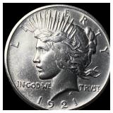 1921 Silver Peace Dollar CLOSELY UNCIRCULATED