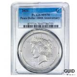 2021 Silver Peace Dollar PCGS MS70