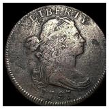 1797 Draped Bust large CENT LIGHTLY  CIRCULATED