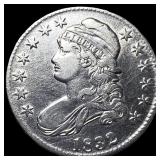 1832 Capped Bust Half Dollar CLOSELY  UNCIRCULATE