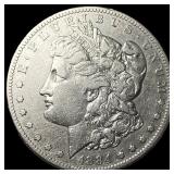 1884-O Silver Morgan Dollar CLOSELY UNCIRCULATED