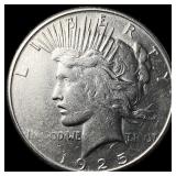 1925-S Silver Peace Dollar UNCIRCULATED