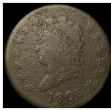 1808 Classic Head Large Cent NICELY CIRCULATED
