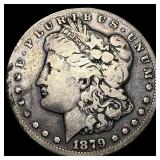 1879-CC Silver Morgan Dollar ABOUT  UNCIRCULATED