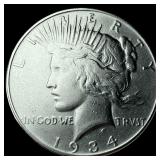 1934 Peace Silver Dollar UNCIRCULATED