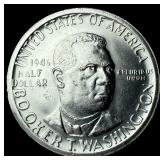 1946 Silver Half Dollar Booker T. Washington CHOIC