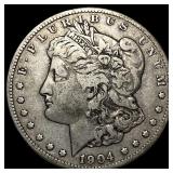 1904-S Silver Morgan Dollar NEARLY  UNCIRCULATED
