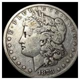 1878-CC Silver Morgan Dollar ABOUT  UNCIRCULATED