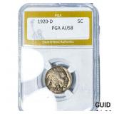 1920-D Buffalo Nickel PGA AU58