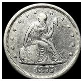 1875-S Silver Twenty Cents CLOSELY  UNCIRCULATED