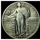 1926-S Silver Standing Liberty Quarter NEARLY  UN