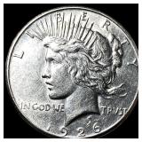 1926-S Peace Silver Dollar CHOICE AU