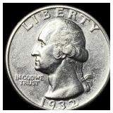 1932 Silver Washington Quarter UNCIRCULATED