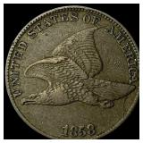 1858 Flying Eagle Cent CLOSELY UNCIRCULATED