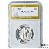 1925 Standing Liberty Quarter PGA MS65FH