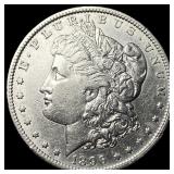 1896-O Silver Morgan Dollar CHOICE AU