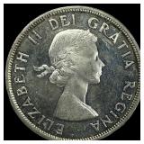 1963 Canada Silver Dollar GEM BU