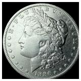1886-O Silver Morgan Dollar CLOSELY UNCIRCULATED