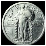1918 Standing Liberty Quarter CLOSELY UNCIRCULATED