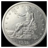 1878-S Silver Trade Dollar CLOSELY UNCIRCULATED