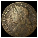 1787 Connecticut Copper Coin NEARLY UNCIRCULATED