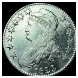 1823 Capped Bust Half Dollar CLOSELY  UNCIRCULATE