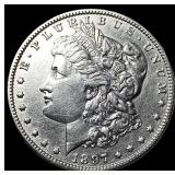 1897-O Silver Morgan Dollar NEARLY  UNCIRCULATED