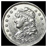 1833 Capped Bust Half Dime CLOSELY  UNCIRCULATED
