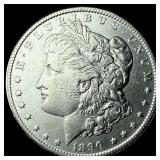 1890-CC Silver Morgan Dollar CHOICE AU