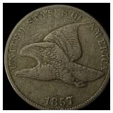 1857 Flying Eagle Cent LIGHTLY CIRCULATED