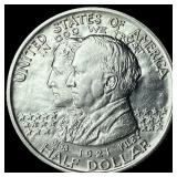 1921 Silver Half Dollar Alabama Centennial UNCIRCU
