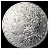 1891-S Silver Morgan Dollar CLOSELY UNCIRCULATED