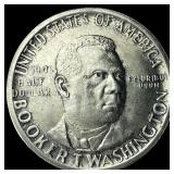 1946 Silver Half Dollar Booker T. Washington UNCIR