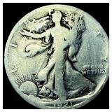 1921-S Silver Walking Liberty Half Dollar  NICELY