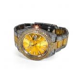 Gold, Silver, and Diamond Rolex