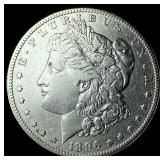 1896-S Silver Morgan Dollar CLOSELY UNCIRCULATED